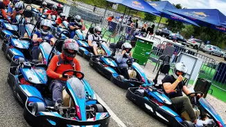 10+1 futamos Gokart bérlet a Hungaroring gokartpályáján (2 fő használhatja fel)