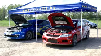 Mitsubishi és Subaru rally