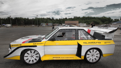 Audi S1 Rally Sport élményautózás gyerekeknek a Kakucs Ringen 4