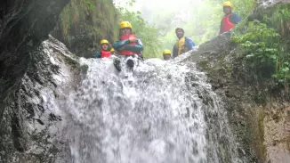 Canyoning Szlovéniában 5-15 fő részére