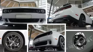 5,7-es, Hemi motoros Dodge Challenger utcai élményvezetés