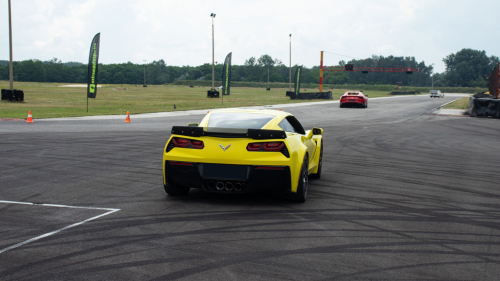 550 LE​ Chevrolet Corvette C7 vezetés a Kakucs Ringen 6