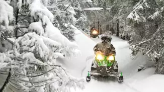 Motorosszán túra 1 napos 2 éjszakás a Bihari hegyekben szálással