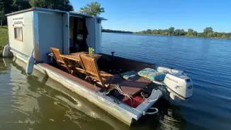 Élvezd a természetet Lakóhajóról a Kis-Dunán