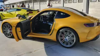 Mercedes AMG Gt Coupe élményvezetése Ausztriában Párndorf mellett