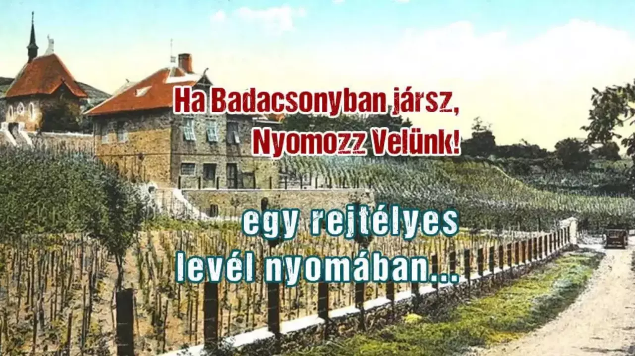 Kültéri “szabadulószobás”, városfelfedező játék program Badacsonyban! fő kép