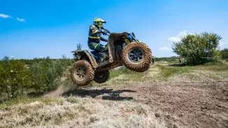 Quad vezetéstechnikai tréning Szadán - saját quaddal!