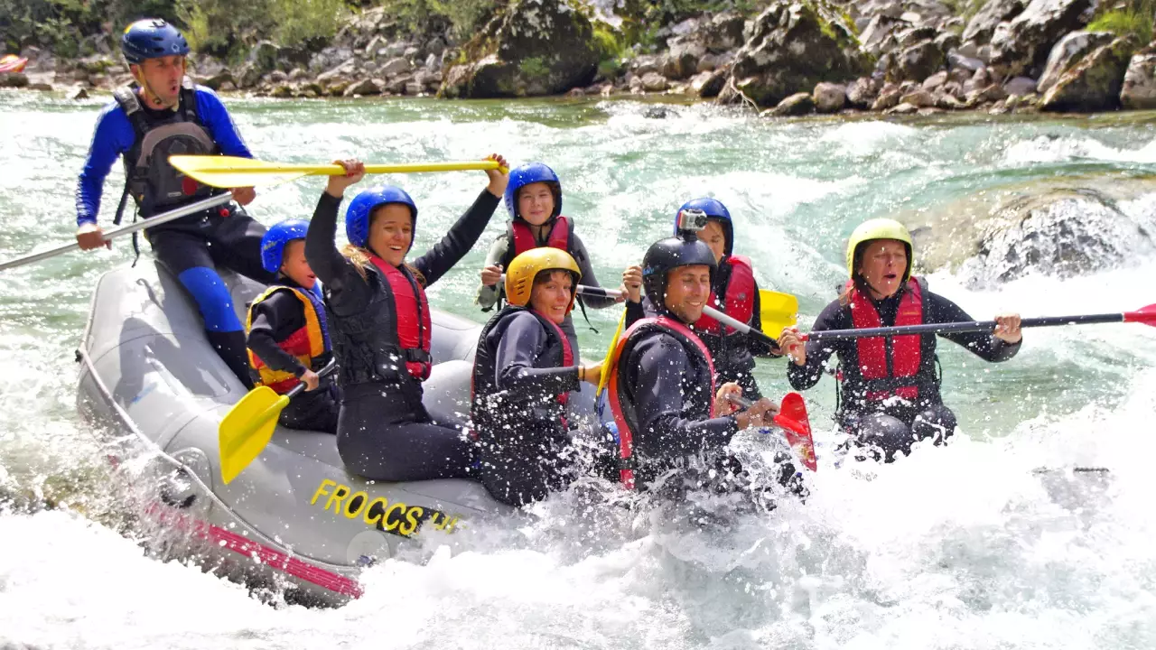 Rafting élmény Szlovéniában profi csapattal fő kép