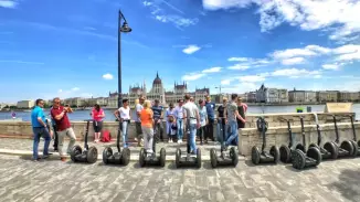 Irány a belváros, Gellért-hegy és a vár segwayel