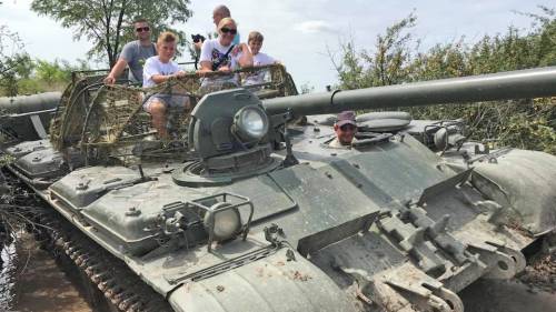 Tankvezetés T-55-ös harckocsival Balatonakalin 2