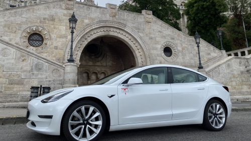 Tesla Model 3 Performance Facelift 2021-es speede gonzala vezetése 1